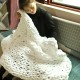 100x120cm Handmade Knitted Blanket Cotton Soft
