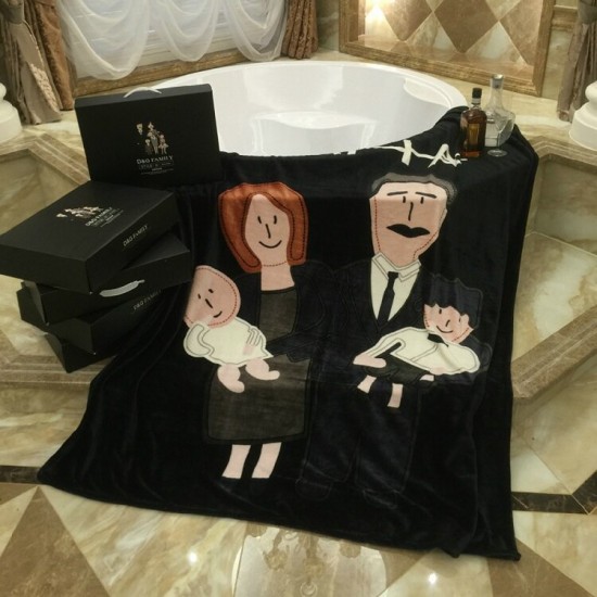 Super Soft Flannel Air conditioning Blanket Baby Gift Blankets Creative Trends With Package Bag