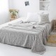 Elegant Rose Stereoscopic Plush Flannel Fleece Warm Soft Blanket  Decor for Cover Sofa Bed Bedspread Winter