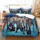 Fort night Bedding Set Double Bed Cover Nordic Quilt Duvet Cover Pillowcase Home Textile