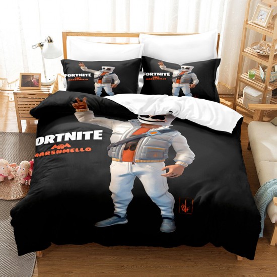 Fort night Bedding Set Double Bed Cover Nordic Quilt Duvet Cover Pillowcase Home Textile