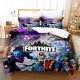 Fort night Bedding Set Double Bed Cover Nordic Quilt Duvet Cover Pillowcase Home Textile