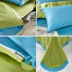 3/4pcs Pure Cotton Sky Blue Green Color Assorted Bedding Sets Plain Duvet Cover