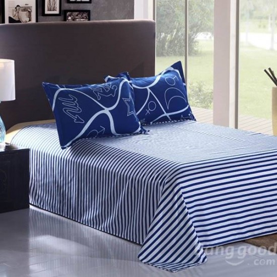 3/4pcs Suit Polyester Fiber Constellation Pattern Bedding Sets