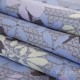 4pcs Suit Polyester Fiber Purple Rosemary Reactive Dyeing Bedding Sets