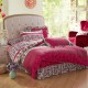 4pcs Polyester Fiber Sunny Mood Reactive Print Bedding Sets With Duvet Cover
