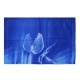 2PCS 3D Blue Rose Printed Bedding Pillowcase Quilt Cover Twin Bed Size Bedding Sets