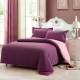WX-8368 4Pcs Solid Color Bedding Sets Duvet Cover Sets Bed Linen Include Bed Sheet Pillowcase