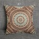 45x45cm Vintage Flower Cotton Linen Throw Pillow Case Waist Cushion Cover Bags Home Sofa Car Decor