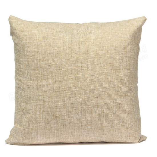 Linen Cartoom Cats Throw Pillow Case Cushion Cover Home Decor