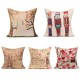 Printing Art Cotton Linen Pillow Case Sofa Car Cushion Cover Home Decor