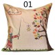 Printing Art Cotton Linen Pillow Case Sofa Car Cushion Cover Home Decor