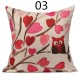Printing Art Cotton Linen Pillow Case Sofa Car Cushion Cover Home Decor