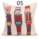 Printing Art Cotton Linen Pillow Case Sofa Car Cushion Cover Home Decor