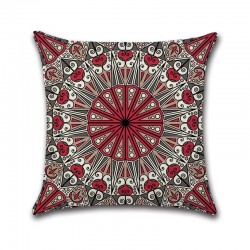 Middle East Armenia India Oriental Bliss Flower Arabesque Cushion Cover Sofa Pillow Case