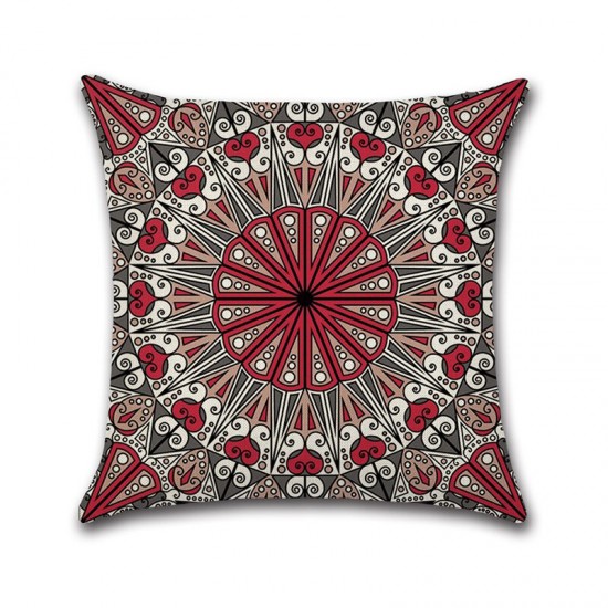  Middle East Armenia India Oriental Bliss Flower Arabesque Cushion Cover Sofa Pillow Case