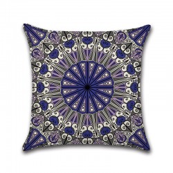  Middle East Armenia India Oriental Bliss Flower Arabesque Cushion Cover Sofa Pillow Case