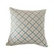 Chenille Fabric Sofa Cushion Cover Plaid Throw Pillow Cover Decorative Pillow Case for Car Home