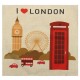 British Style European Traveling Throw Pillows Cases Home Sofa Car Decor Cushion Cover