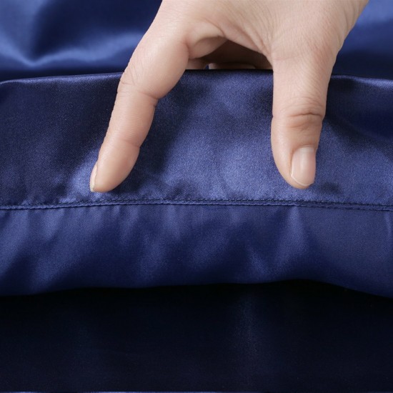 2pcs Silky Soft Pillow Case Bed Cushion Cover Pillowcase Room Home Gift