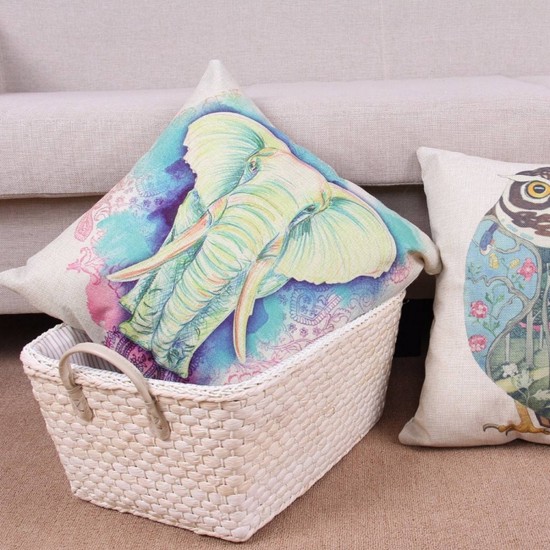 Fashion Animal Cotton Linen Throw Pillow Case Waist Cushion Cover Home Sofa Car Decor Fashion Animal Cotton Linen Throw Pillow Case Waist Cushion Cover Home Sofa Car Decor