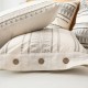 Bohemian Queen Bedding Duvet Cover Set Black Striped Ethnic Boho Printed in White 100% Natural Cotton Soft Comforter Cover
