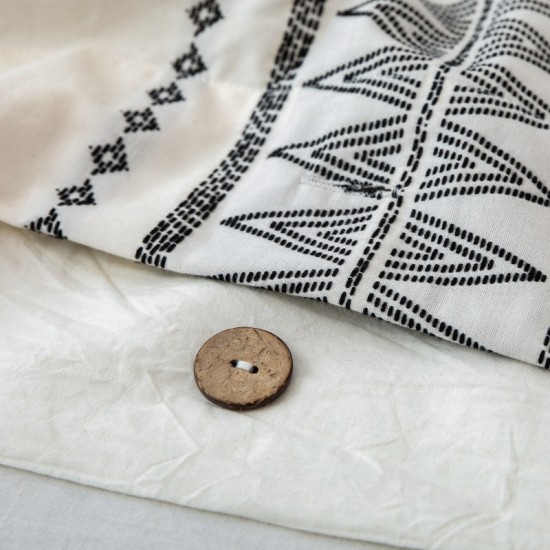 Striped Boho Duvet Cover  3 Pcs Soft Queen White Duvet Cover Comforter Bohemian Aztec Comforter Cover Linen Summer Bedding Set