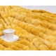 Faux Fur Fluffy Yellow Bedding Duvet Cover Set Down Comforter Quilt Cover Custom 100% Polyester 80 Knitted 1 Pcs 173 * 118 300tc