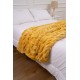 Faux Fur Fluffy Yellow Bedding Duvet Cover Set Down Comforter Quilt Cover Custom 100% Polyester 80 Knitted 1 Pcs 173 * 118 300tc
