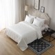 Ultra Soft Brushed Microfiber Printed Hotel Sheets Cotton Quality Satin Duvet Cover Set Bed Cover