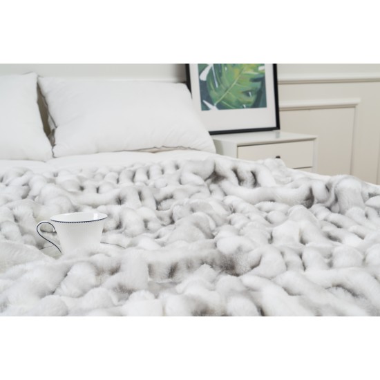 Faux Fur Long Hair Rabbit Fur Shaggy Plush Duvet Cover