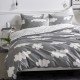 100% Cotton 90''x90'' Clouds Pattern Soft Hypoallergenic Breathable Duvet Cover Pillowcase Comforter Cover With Zip Closure