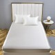  Breathable hypoallergenic Mulberry Silk Natural Dye Satin Deep Pocket Fitted flat bed sheet lenol silk 22 Momme full size