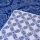 Microfiber or Cotton Bedspread Quilt Sets-Reversible Patchwork Blue Classic Bohemian Pattern bed comforter set