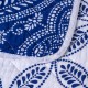 Microfiber or Cotton Bedspread Quilt Sets-Reversible Patchwork Blue Classic Bohemian Pattern bed comforter set