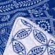 Microfiber or Cotton Bedspread Quilt Sets-Reversible Patchwork Blue Classic Bohemian Pattern bed comforter set