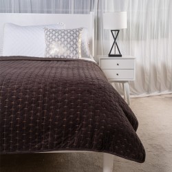 Tacking stitch Bedding Comforter Set Hotel Soft King Queen Full Bed Quilt microfiber quilt