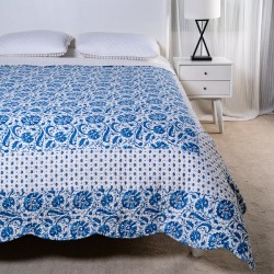  Bedspread Floral Printed Quilts King size Bedspread For Mattress