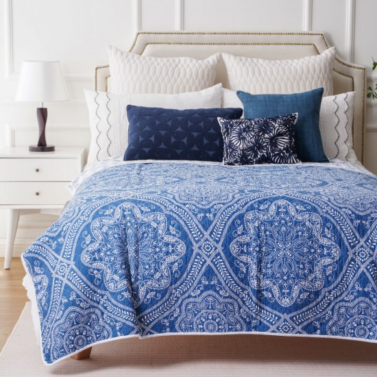 home decoration cotton quilt microfiber fabric bedspread set brushed quilt sets quilted bed sheet spread embroidery Coverlet