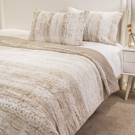 Modern Collection Microfiber Filled Bedspread Quilts