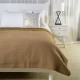 Polyester Ultrasonic Bed Quilt Hotel Wholesale Solid Color Bedspread Patchwork Microfiber Fabric Quilt Set