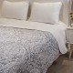 Oversized Washed Lightweight Printed Floral Bed Coverlet 100 cotton Quilt Bedspread Cover Set with 1 Quilt and 2 Shams